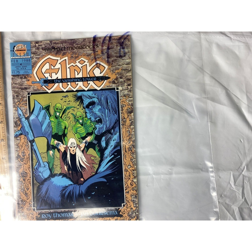 Elric The Vanishing Tower Comic Book 1988 First Appearance Michael Moorcock
